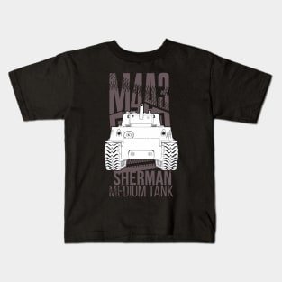 M4 Sherman Kids T-Shirt